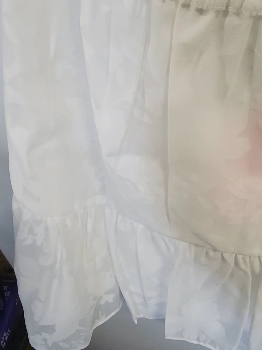 Amanda Uprichard White Tiered Mini Skirt & Top - Picture 6 of 6